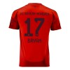 Camiseta de fútbol FC Bayern de Múnich Bryan Zaragoza 17 Primera Equipación 2024-25 - Hombre